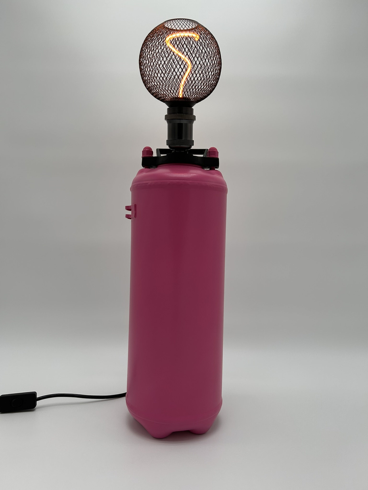 lampe extincteur rose