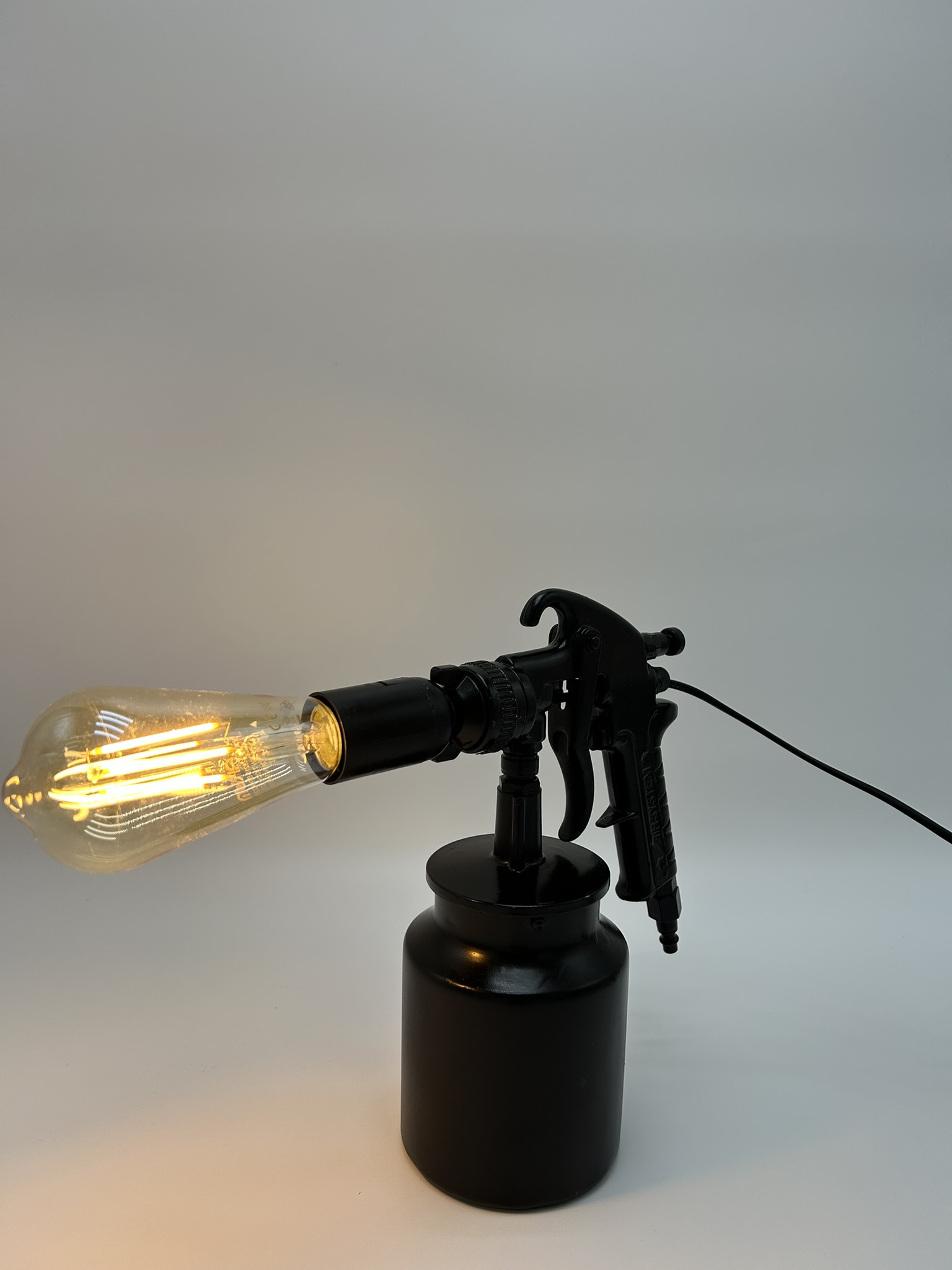 Lampe Pistolet à Peinture noir